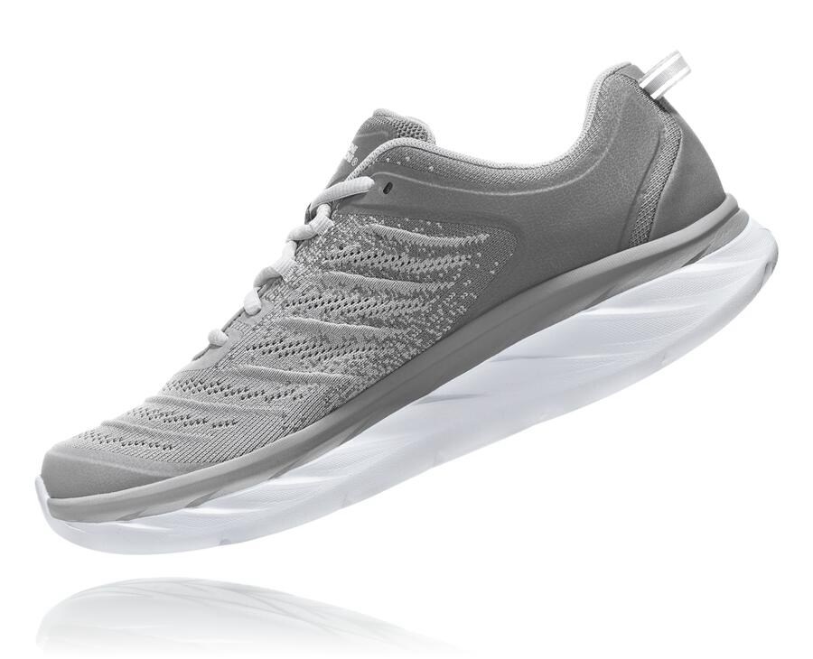 Hoka One One Hardloopschoenen Heren - Akasa - Grijs - OR7625341